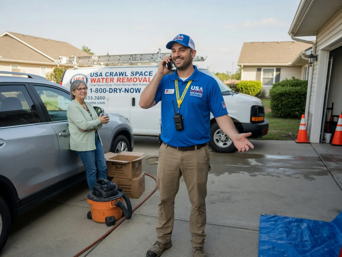 Crawl Space Water Removal Coulter, IA FAQs